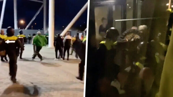 Chaotische taferelen in Alkmaar: 'politie arresteert Legia-spelers, voorzitter krijgt klappen'