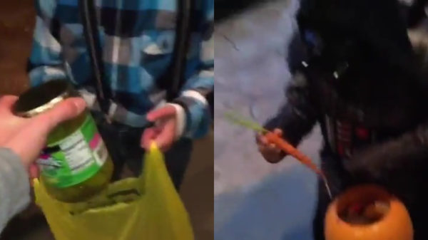 Het leukste aan Halloween is het trollen van trick or treaters