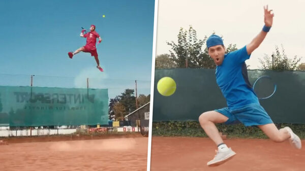 Met de editing-skills van Dave Ardito ziet zelfs een potje tennis er supervet uit