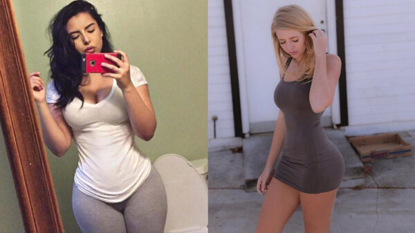 Jongedames laten hun heupen en taille maar al te graag zien