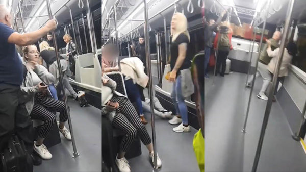 Verliefd stelletje krijgt op weg naar vakantie een dikke discussie