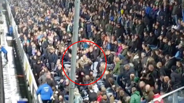 Triest: volwassen 'voetbalsupporter' valt kind aan in het thuisvak van PEC Zwolle