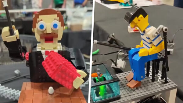 Zo, die mensen zijn creatief met LEGO!