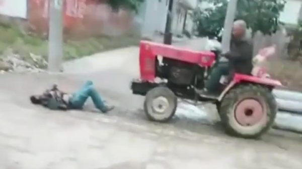 Oezbeekse stuntboer kan na harde landing even langs de kaakchirurg