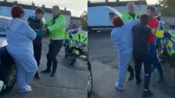 Ierse tokkie-mama laat haar 14-jarige zoon niet zomaar arresteren