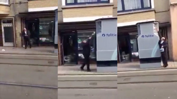 Amateurschilder heeft het beste voor met de veelgepeste automobilist