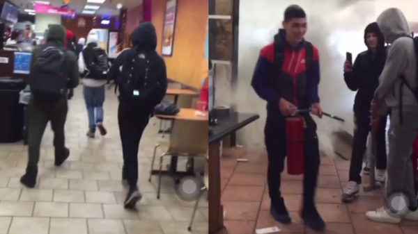 Straatkleaudtzakjes terroriseren de straten van New York