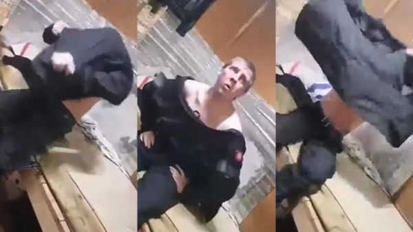 Russische vodkaprofessional krijgt het niet voor elkaar om zich aan te kleden