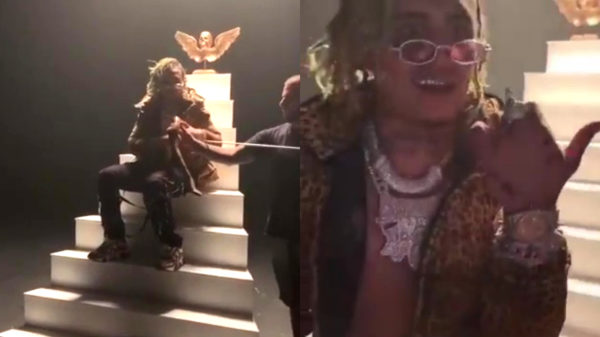 Lil' Pump tijdens clip-opnames door slang in zijn klauw gebeten