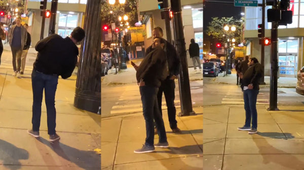 Drankorgel heeft ontzettend last van de zwaartekracht na avondje doorzakken