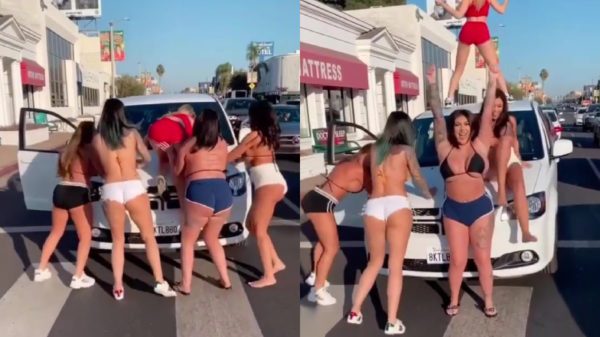 Als de vrouwen goedkoper zijn dan de huurauto waar ze in zitten