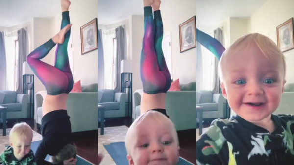 Zeg viespeuk, zit je nou naar de billen van mijn mama te gluren?