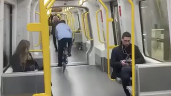 Beste idee van de week: fietsen in de metro