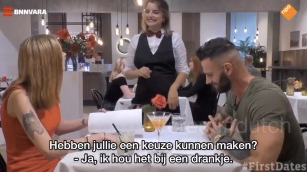 Als je een First Date hebt en je treft een bizar moeilijke eter