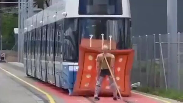 Dankzij deze tram-airbags kunnen voetgangers veiliger oversteken