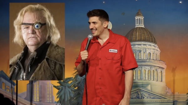 Als standup comedian Andrew Schulz een albino op de eerste rij ziet zitten