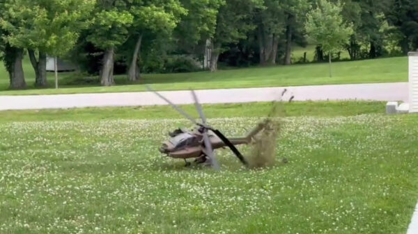 RC-helikopter is total loss na een crash