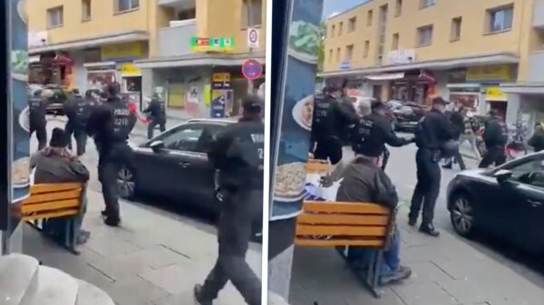 Video: Politie schiet in Hamburg man neer die met bijl opdook bij Oranjemars