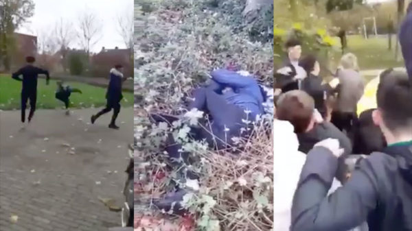 Video: groep Marokkaanse jongeren mishandelt leeftijdsgenoten in Gorinchem