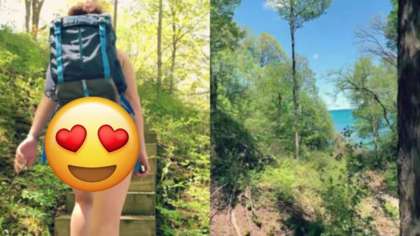 Het beste uitzicht had hij op weg naar boven