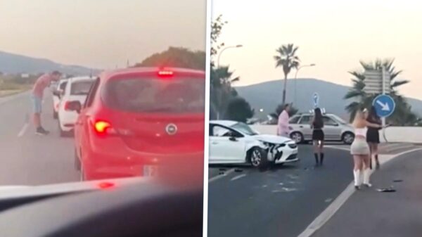 Nederlandse toerist gewond geraakt tijdens spectaculaire verkeersruzie op Ibiza