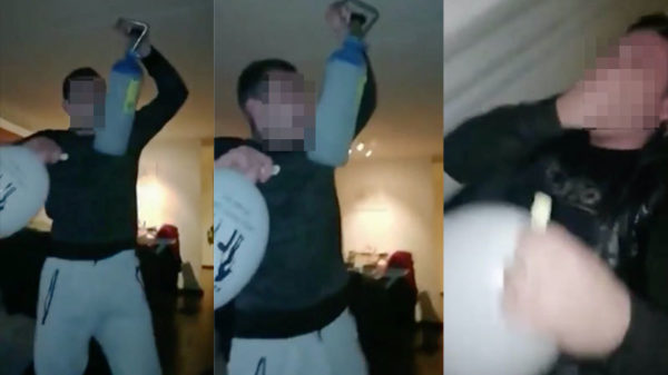 Slechtste idee van het weekend: een lachgastankje likken