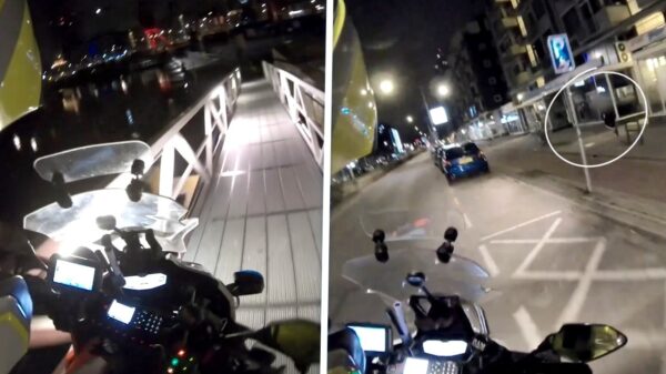 Motoragent zet spectaculaire achtervolging in op Rotterdamse dief: "Staan blijven of ik taser je!"