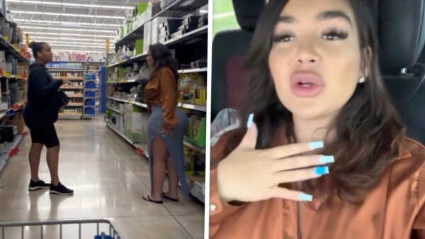 Influencer compleet overstuur als d'r wordt gevraagd zich te gedragen in de supermarkt