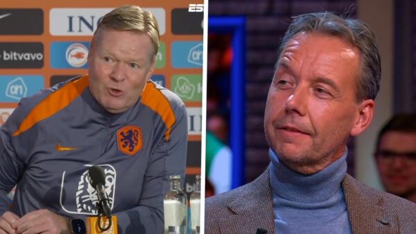 Terugkijken: Ronald Koeman zet vervelende Valentijn Driessen op z'n plek