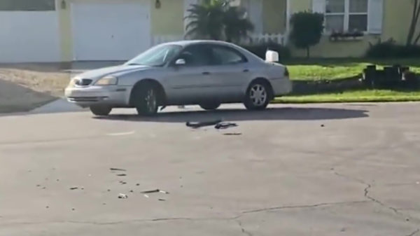 Bestuurder laat hond alleen in auto; beestje rijdt 2 uur lang rondjes achteruit