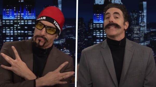 Ali G en Borat weer heel even tot leven gebracht in The Tonight Show