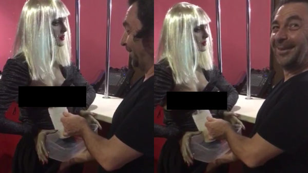 Deze tetten-tap geeft pas bier nadat je haar intiem hebt gekieteld