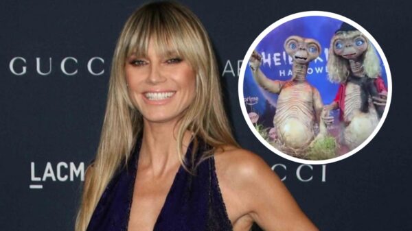 Heidi Klum verrast opnieuw met bizar E.T. kostuum voor Halloween 2024