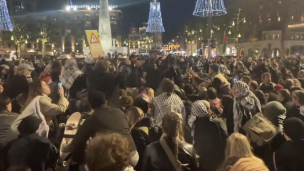 Dam toch weer volgestroomd met pro-Palestijnse demonstranten ondanks verbod