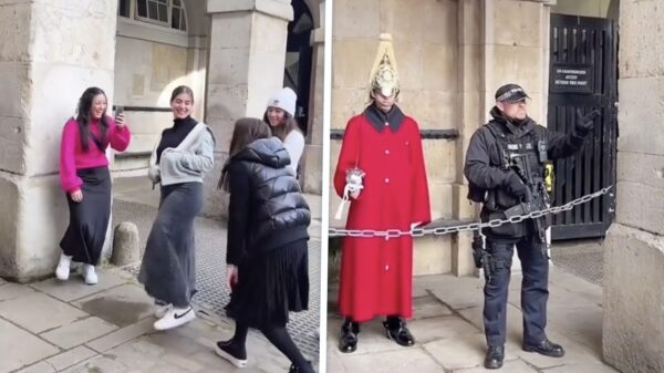 Britse agent is helemaal klaar met lollige toeristen die de Queen's Guard uitlachen