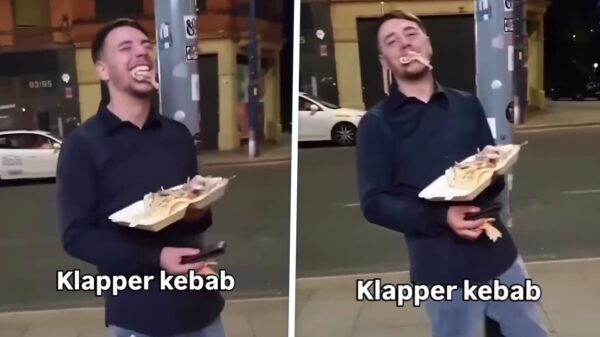 Altijd lekker na een avondje verantwoord drankgebruik: de kebabklapper