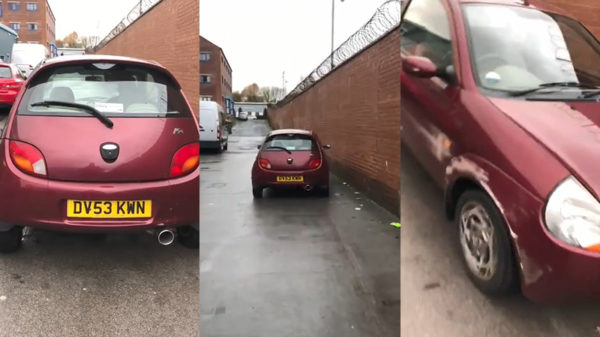 Brokkepiloot heeft net een nieuwe uitlaat onder zijn 'supercar' laten zetten