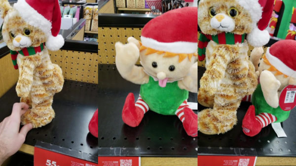 Wat kinderachtig gvd: jezelf vermaken op de kerstafdeling