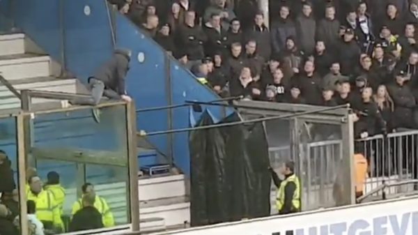 Go Ahead Eagles-fan moont Graafschap-supporters maar wordt zelf hard gedist