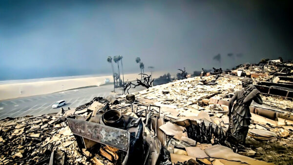 Dit zijn de ruïnes van de wijk Pacific Palisades in LA na de allesverwoestende bosbranden