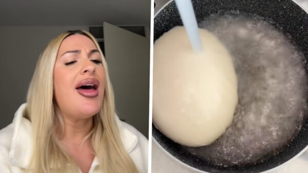 Influencer Famous Morena verorbert een struisvogelei en deelt haar (on)smakelijke beelden