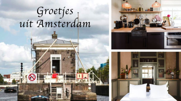 € 3000,- te besteden? Dan kun je precies één weekend in dit Amsterdamse brugwachtershuisje overnachten!
