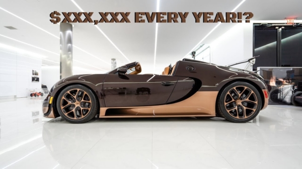 Mocht je hem willen kopen: dit kost het onderhoud van een Bugatti Veyron