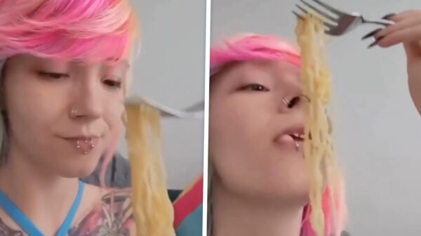 Dé manier om een lading spaghetti mee naar binnen te werken