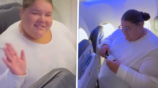 Zelfbenoemd 'fat activist' past niet in vliegtuigstoel en eist aanpassingen van luchtvaartmaatschappij