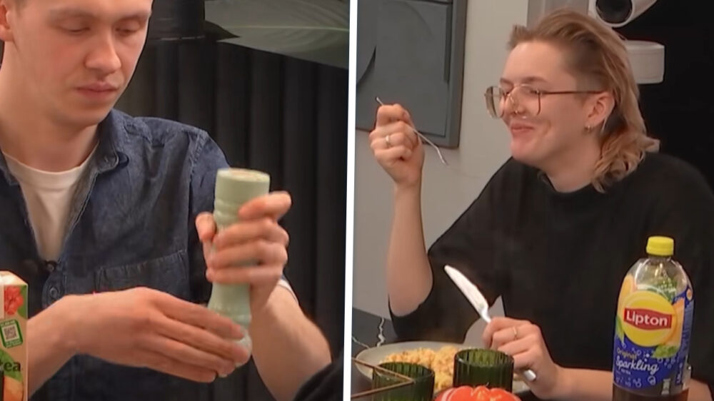 Lang Leve de Liefde-kandidaat verliest strijd met zoutmolen op nationale tv: "Ja, weet ik veel"