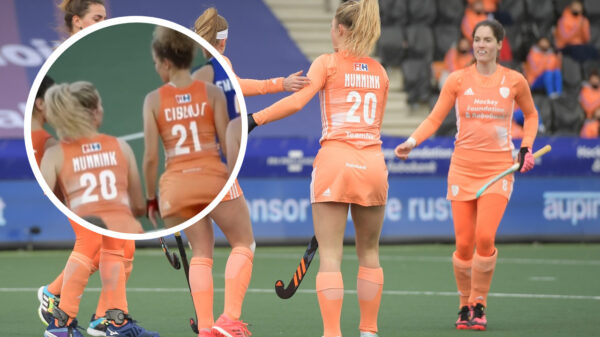 Oranje hockeydames zetten het internet in vuur en vlam door met hun zitvlees te schudden