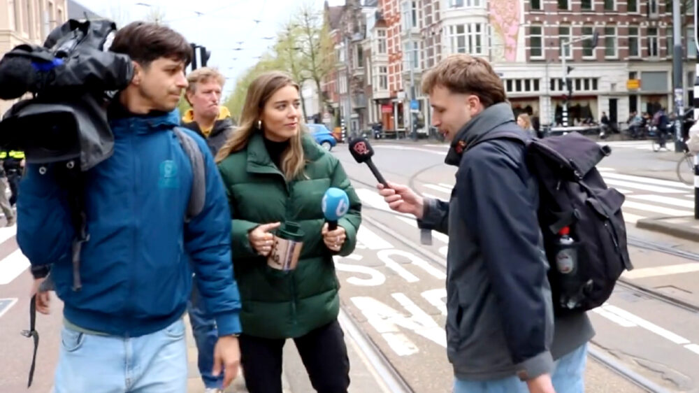 Meid die geld inzamelt voor Maagdenhuis-schade belaagd door moraalridder: "Waarom niet voor Gaza?"