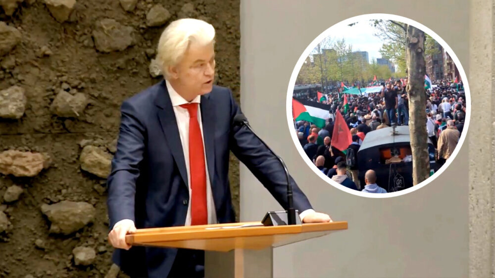 Geert Wilders pislink over pro-Palestijnse demonstratie: "In dit Nederland wil ik niet wonen!"