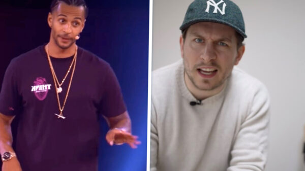Stand-up comedian 'Tisjeboy Jay' keihard betrapt op het jatten van een grap